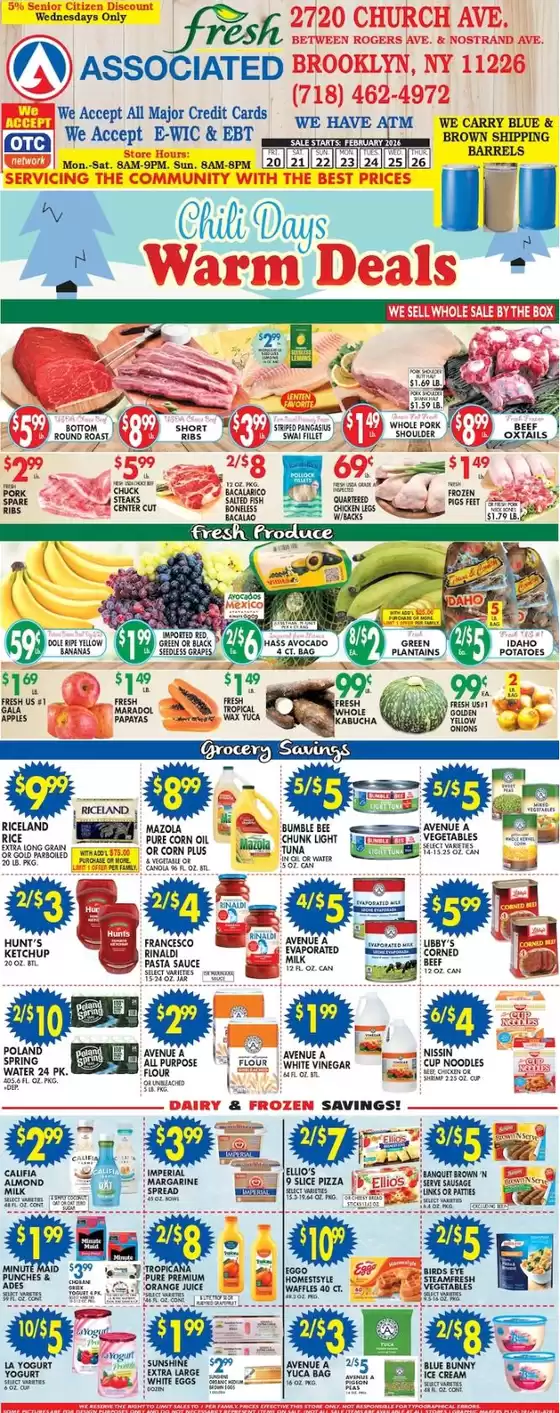 Associated catalogue in Tucson AZ | Great offer for bargain hunters | 2026-02-20T00:00:00.000Z - 2026-02-26T00:00:00.000Z