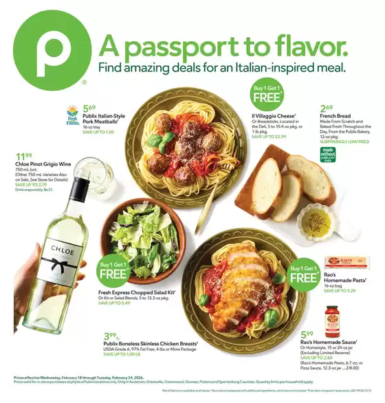 Publix catalogue | Publix weekly ad | 2026-02-18T00:00:00.000Z - 2026-02-24T00:00:00.000Z