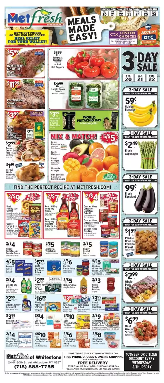 Met Foodmarkets catalogue in Tucson AZ | Exclusive deals for our customers | 2026-02-20T00:00:00.000Z - 2026-02-26T00:00:00.000Z