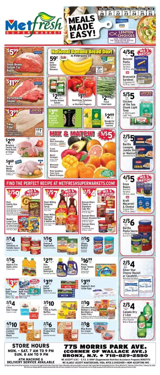 Met Foodmarkets catalogue | Discounts and promotions | 2026-02-20T00:00:00.000Z - 2026-02-26T00:00:00.000Z