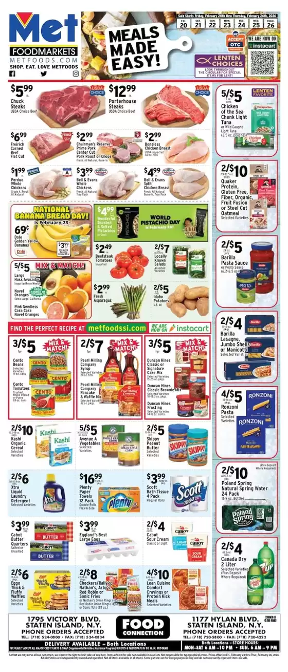 Met Foodmarkets catalogue | Offers for bargain hunters | 2026-02-20T00:00:00.000Z - 2026-02-26T00:00:00.000Z