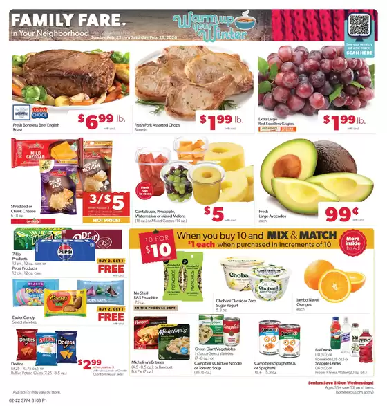 Family Fare catalogue in Garland TX | Top deals and discounts | 2026-02-20T00:00:00.000Z - 2026-02-21T00:00:00.000Z