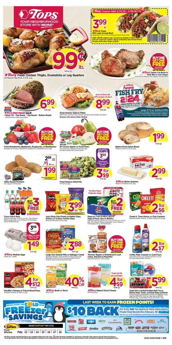 Tops catalogue in Tigard OR | Attractive special offers for everyone | 2026-02-22T00:00:00.000Z - 2026-02-28T00:00:00.000Z