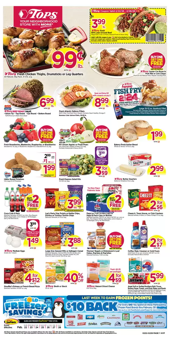 Tops catalogue in Tigard OR | Our best bargains | 2026-02-22T00:00:00.000Z - 2026-02-28T00:00:00.000Z