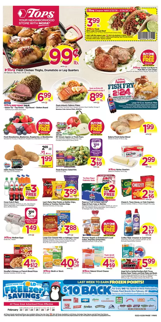Tops catalogue in Tigard OR | Offers for bargain hunters | 2026-02-22T00:00:00.000Z - 2026-02-28T00:00:00.000Z