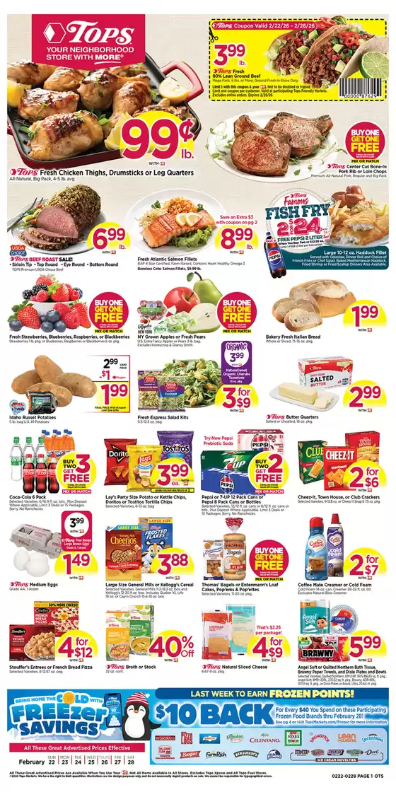 Tops catalogue in Clayton MO | Exclusive deals and bargains | 2026-02-22T00:00:00.000Z - 2026-02-28T00:00:00.000Z