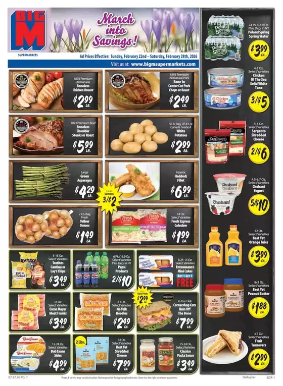 BigM Supermarkets catalogue in Hollywood CA | Exclusive bargains | 2026-02-22T00:00:00.000Z - 2026-02-28T00:00:00.000Z