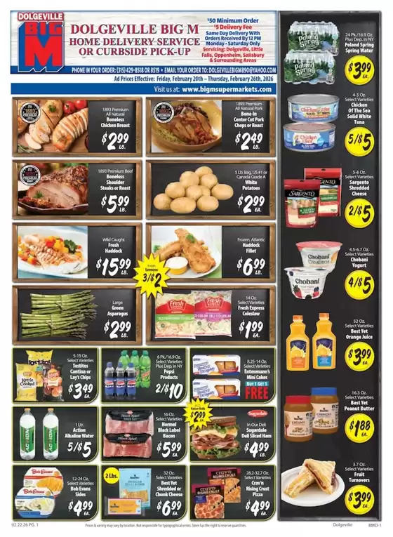 BigM Supermarkets catalogue in Hollywood CA | Great offer for bargain hunters | 2026-02-20T00:00:00.000Z - 2026-02-26T00:00:00.000Z