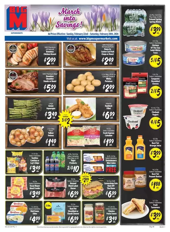BigM Supermarkets catalogue in Hollywood CA | Exclusive deals for our customers | 2026-02-22T00:00:00.000Z - 2026-02-28T00:00:00.000Z