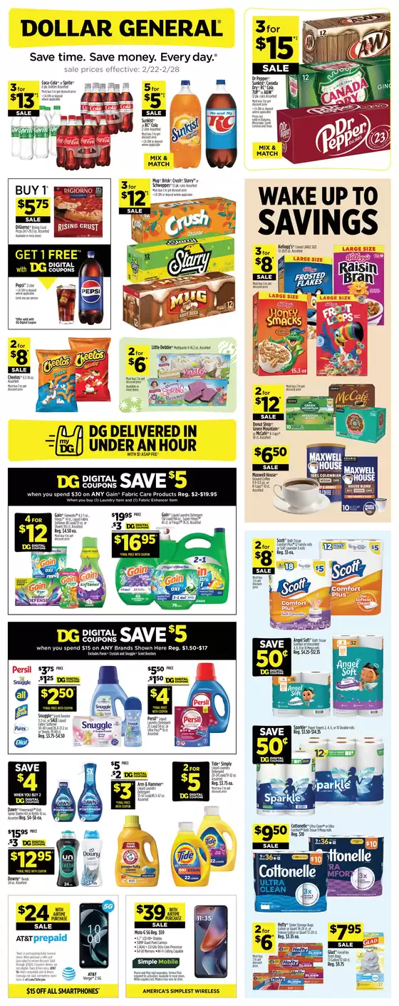 Dollar General catalogue in Brumley MO | Offers for bargain hunters | 2026-02-22T00:00:00.000Z - 2026-02-28T00:00:00.000Z