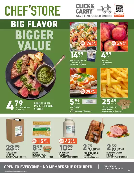 Chef'Store catalogue in Chandler AZ | Exclusive bargains | 2026-02-23T00:00:00.000Z - 2026-03-08T00:00:00.000Z