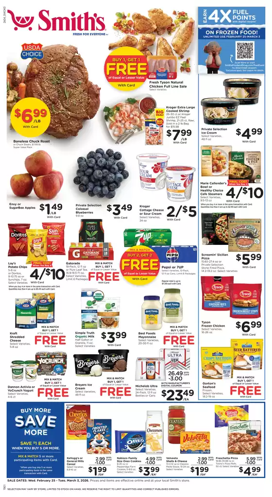 Smith's catalogue in Reynoldsburg OH | Top offers for all bargain hunters | 2026-02-25T00:00:00.000Z - 2026-03-03T00:00:00.000Z