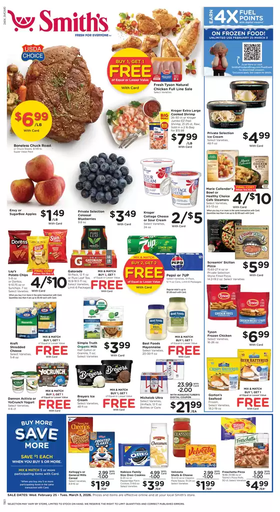 Smith's catalogue in Reynoldsburg OH | Exclusive bargains | 2026-02-25T00:00:00.000Z - 2026-03-03T00:00:00.000Z