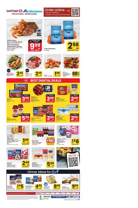 Albertsons catalogue in Reynoldsburg OH | Current deals and offers | 2026-02-25T00:00:00.000Z - 2026-03-03T00:00:00.000Z