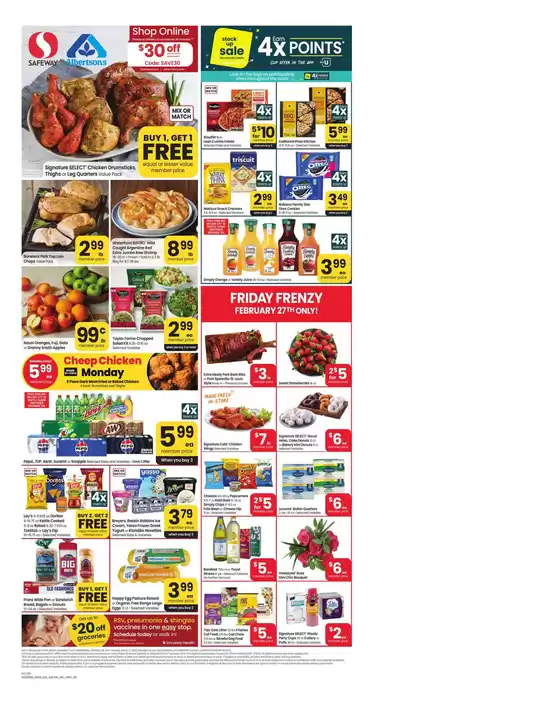 Safeway catalogue in Nora Springs IA | New offers to discover | 2026-02-25T00:00:00.000Z - 2026-03-03T00:00:00.000Z