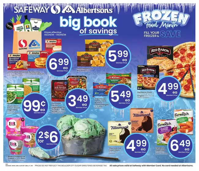 Safeway catalogue in Nora Springs IA | Safeway - Denver - BBS | 2026-02-24T00:00:00.000Z - 2026-03-30T00:00:00.000Z