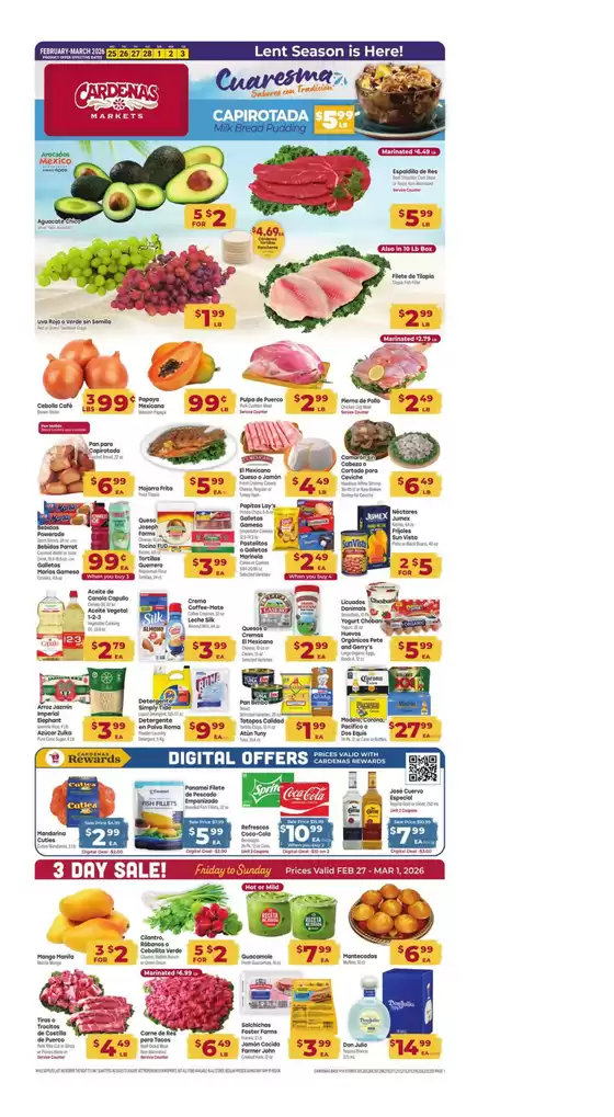 Cardenas catalogue in Sherman IL | Current deals and offers | 2026-02-25T00:00:00.000Z - 2026-03-03T00:00:00.000Z