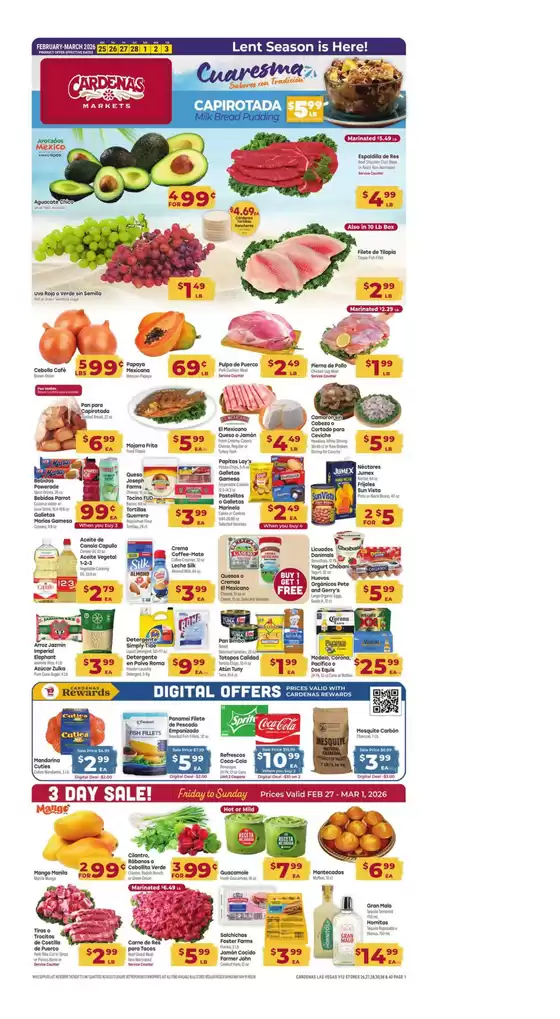 Cardenas catalogue in Sherman IL | Top deals for all customers | 2026-02-25T00:00:00.000Z - 2026-03-03T00:00:00.000Z