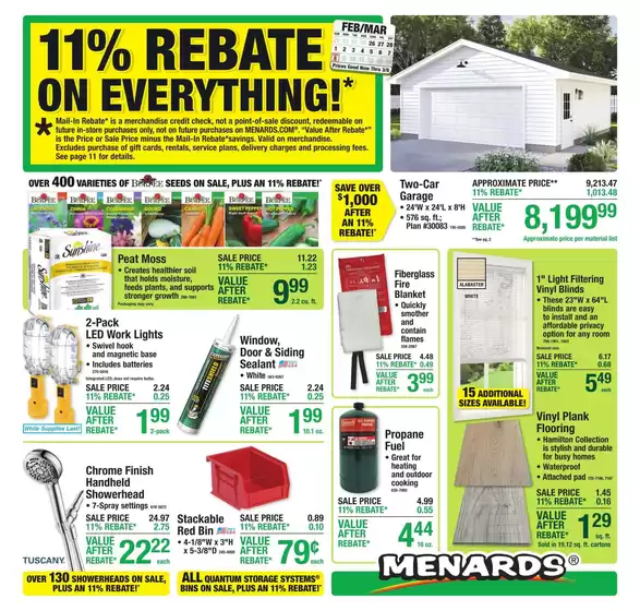 Menards catalogue in Highland NY | Menards Weekly Ad February 26 March 8, 2026 | 2026-02-01T00:00:00.000Z - 2026-03-08T00:00:00.000Z