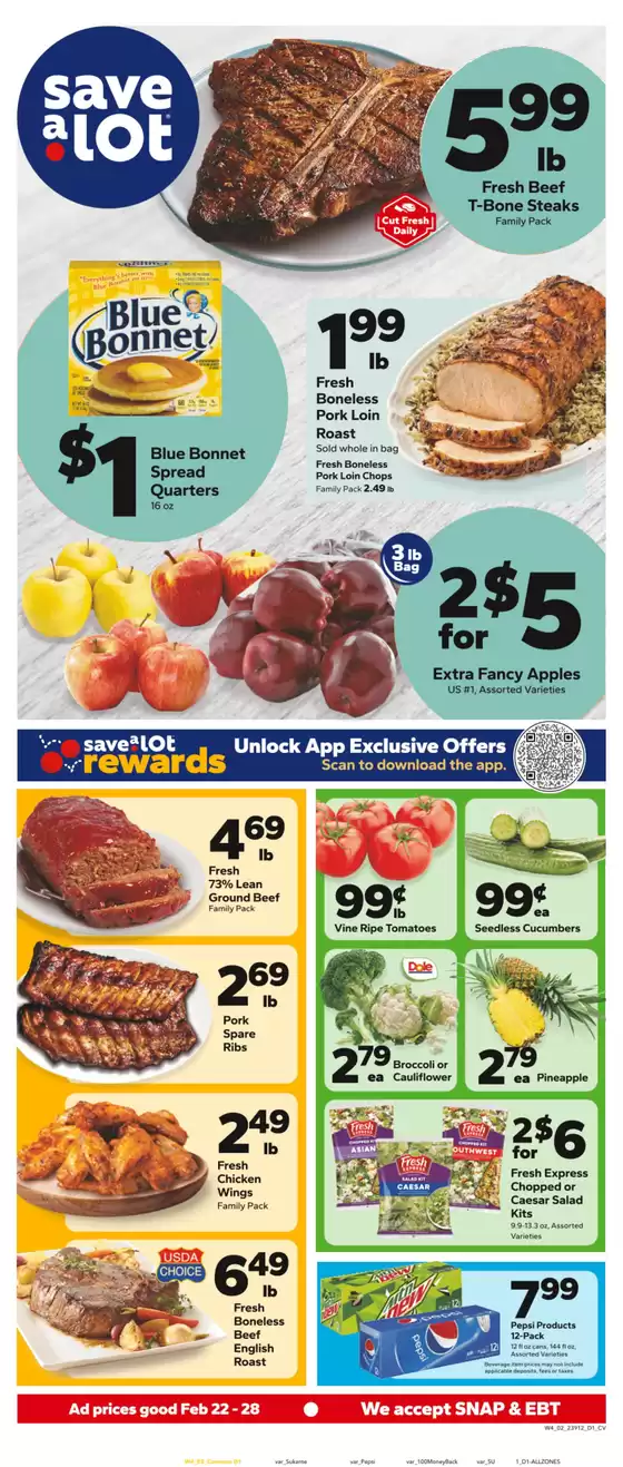 Save a Lot catalogue | Exclusive deals for our customers | 2026-02-22T00:00:00.000Z - 2026-02-28T00:00:00.000Z