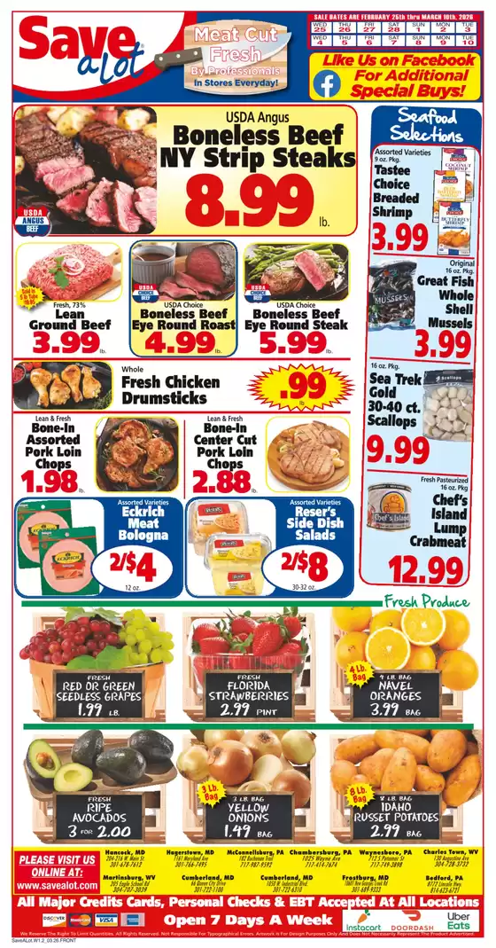 Save a Lot catalogue | Special offers for you | 2026-02-25T00:00:00.000Z - 2026-03-10T00:00:00.000Z