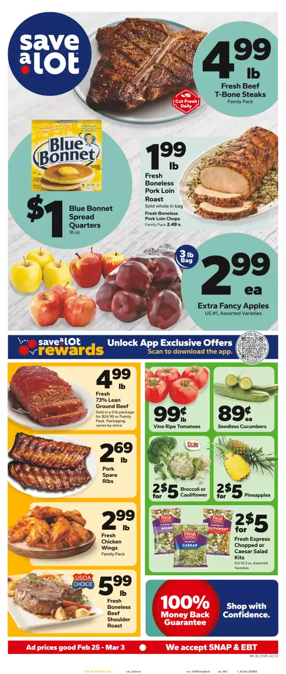 Save a Lot catalogue | Discounts and promotions | 2026-02-25T00:00:00.000Z - 2026-03-03T00:00:00.000Z