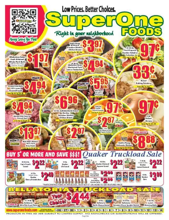Super One Foods catalogue in Andalusia PA | Coupon Book Savings | 2026-02-03T00:00:00.000Z - 2026-03-14T00:00:00.000Z