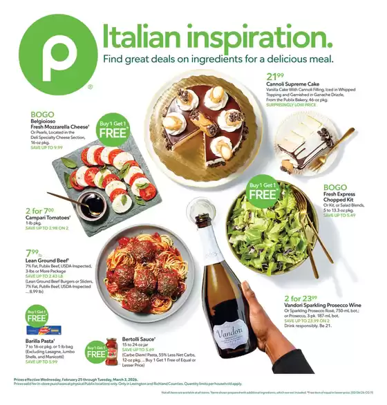 Publix catalogue in Santa Ana CA | Discover attractive offers | 2026-02-25T00:00:00.000Z - 2026-03-03T00:00:00.000Z