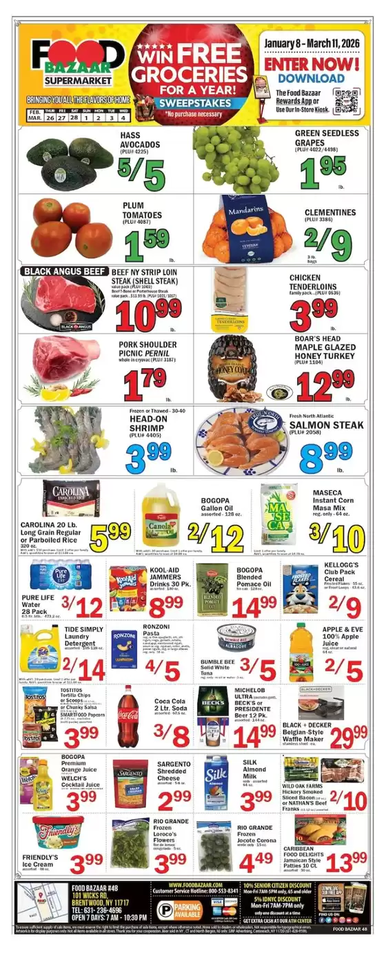 Food Bazaar catalogue in Santa Ana CA | Top deals and discounts | 2026-02-26T00:00:00.000Z - 2026-03-04T00:00:00.000Z