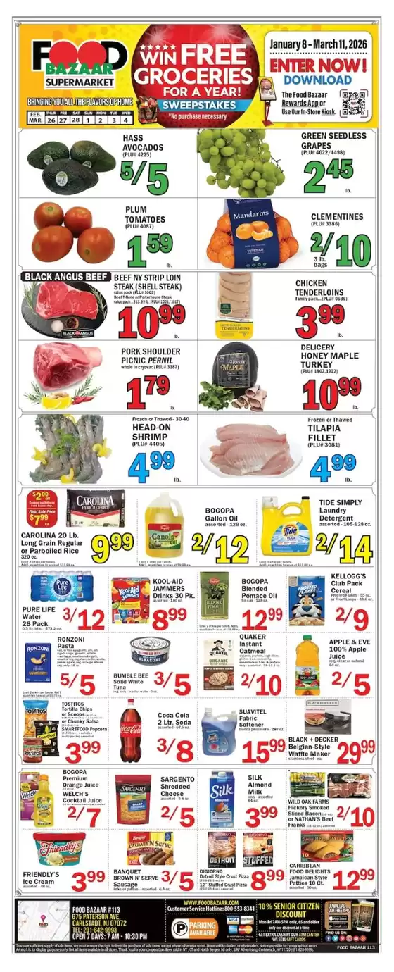 Food Bazaar catalogue in Santa Ana CA | Our best bargains | 2026-02-26T00:00:00.000Z - 2026-03-04T00:00:00.000Z