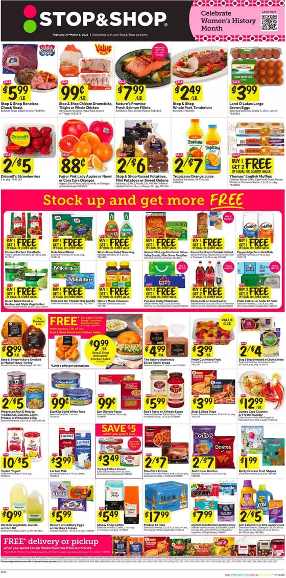 Stop&Shop catalogue in Hazard KY | Weekly Ads Stop&Shop | 2026-02-27T00:00:00.000Z - 2026-03-05T00:00:00.000Z