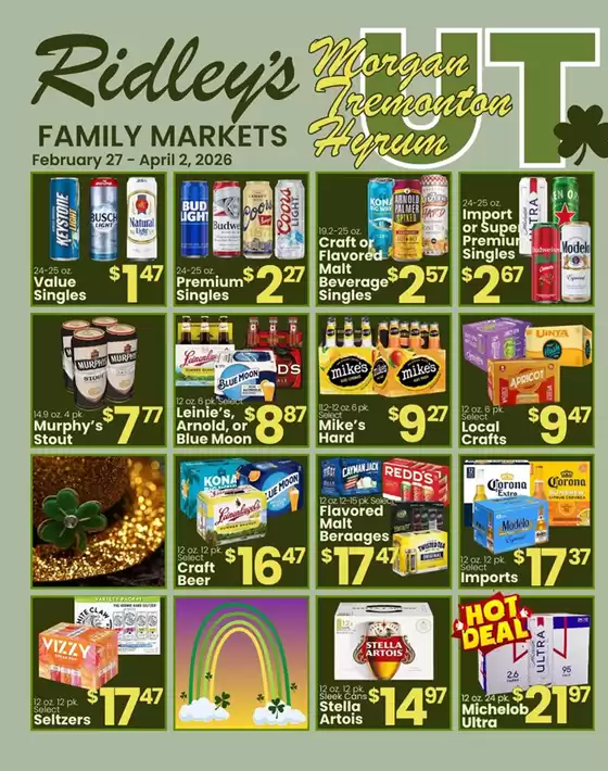 Ridley's Family Markets catalogue in Seth WV | Special offers for you | 2026-02-27T00:00:00.000Z - 2026-04-02T00:00:00.000Z