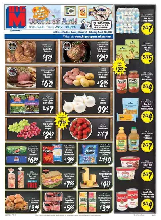 BigM Supermarkets catalogue | Great discounts on selected products | 2026-03-01T00:00:00.000Z - 2026-03-07T00:00:00.000Z