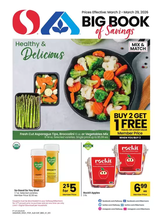 Albertsons catalogue in Sterling VA | Albertsons - Portland - BBS | 2026-03-02T00:00:00.000Z - 2026-03-29T00:00:00.000Z