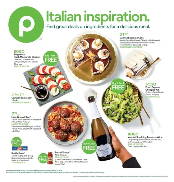 Publix catalogue in Sterling VA | Our best deals for you | 2026-02-26T00:00:00.000Z - 2026-03-04T00:00:00.000Z