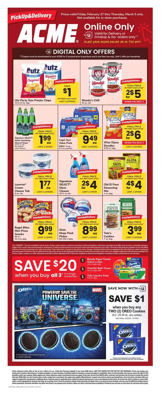 ACME catalogue in Sterling VA | Acme Markets - SP | 2026-02-27T00:00:00.000Z - 2026-03-05T00:00:00.000Z
