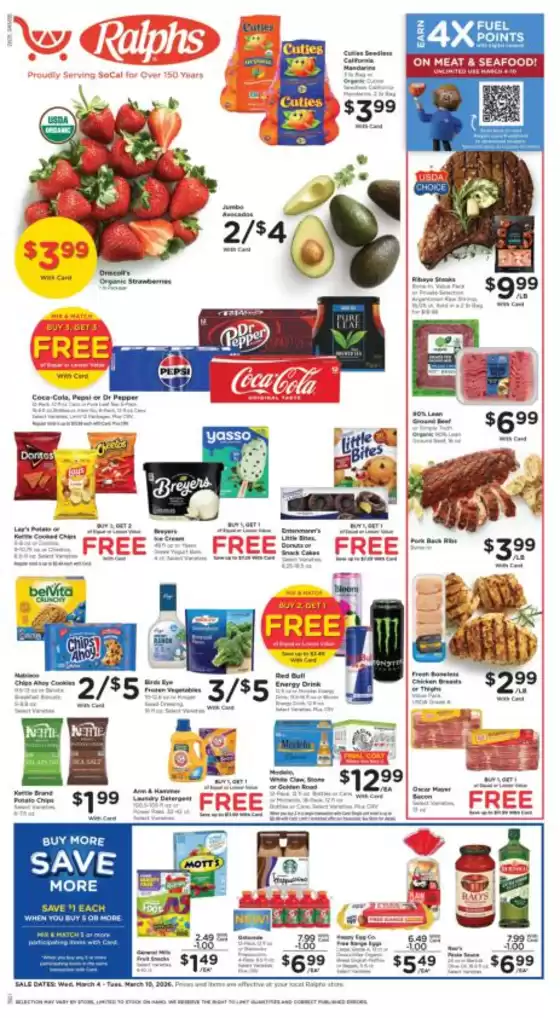 Ralphs catalogue in Ferris TX | Top offers for smart savers | 2026-03-04T00:00:00.000Z - 2026-03-11T00:00:00.000Z