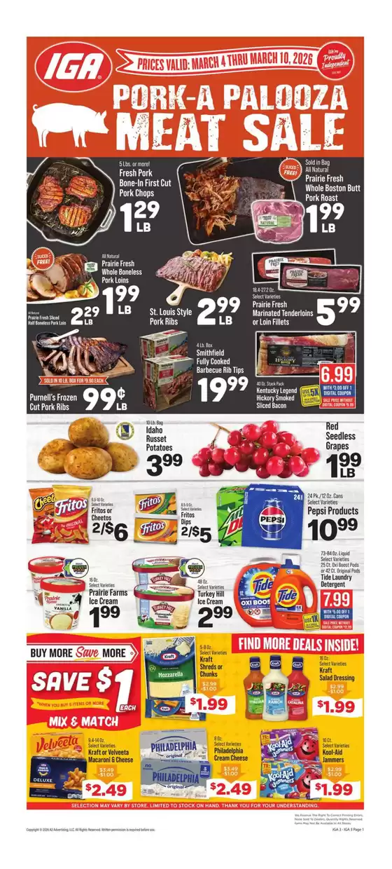 IGA catalogue in Cumberland MD | Our best deals for you | 2026-03-04T00:00:00.000Z - 2026-03-10T00:00:00.000Z