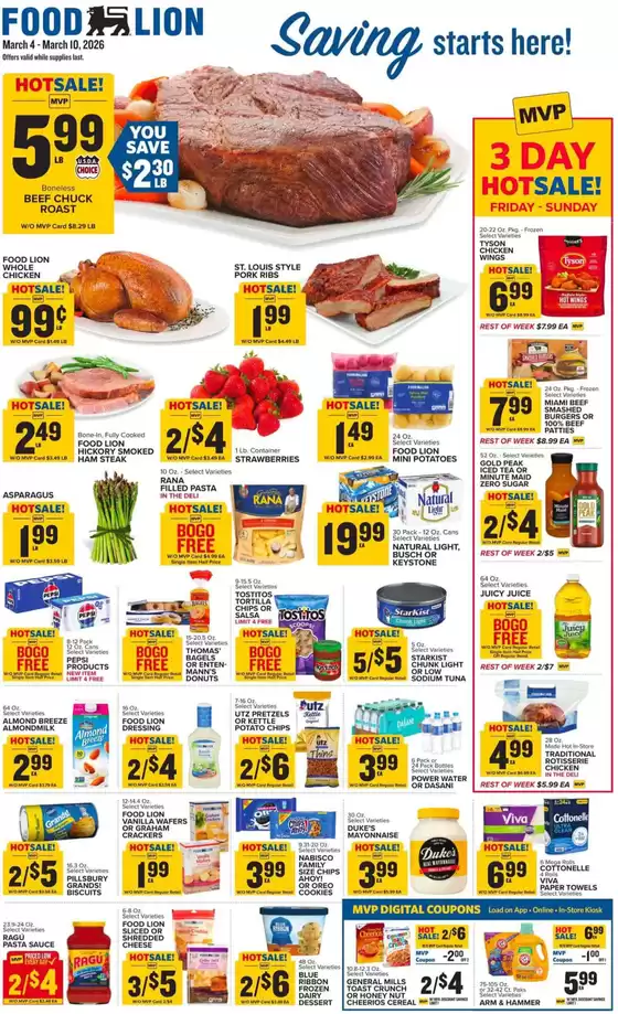 Food Lion catalogue in Cumberland MD | Our best deals for you | 2026-03-04T00:00:00.000Z - 2026-03-10T00:00:00.000Z