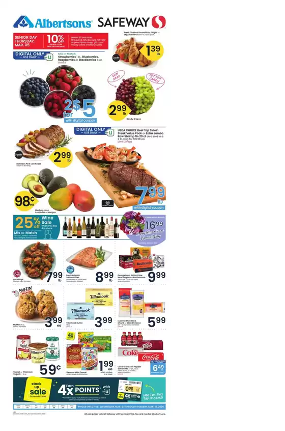 Safeway catalogue in Lomita CA | Current bargains and offers | 2026-03-04T00:00:00.000Z - 2026-03-10T00:00:00.000Z