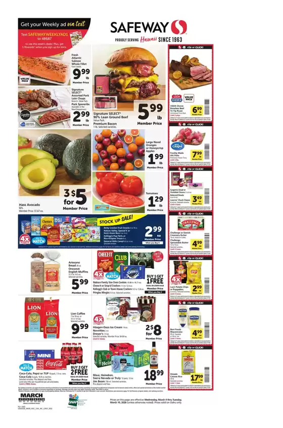Safeway catalogue in Olmstead KY | Our best offers for you | 2026-03-04T00:00:00.000Z - 2026-03-10T00:00:00.000Z