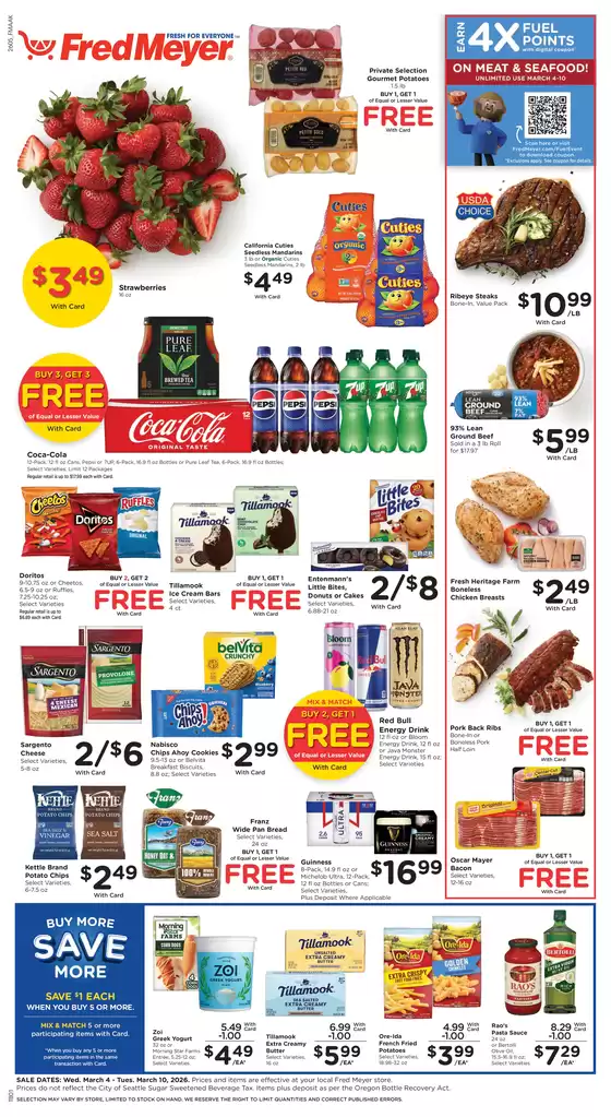 Fred Meyer catalogue in Centennial CO | Current deals and offers | 2026-03-04T00:00:00.000Z - 2026-03-10T00:00:00.000Z