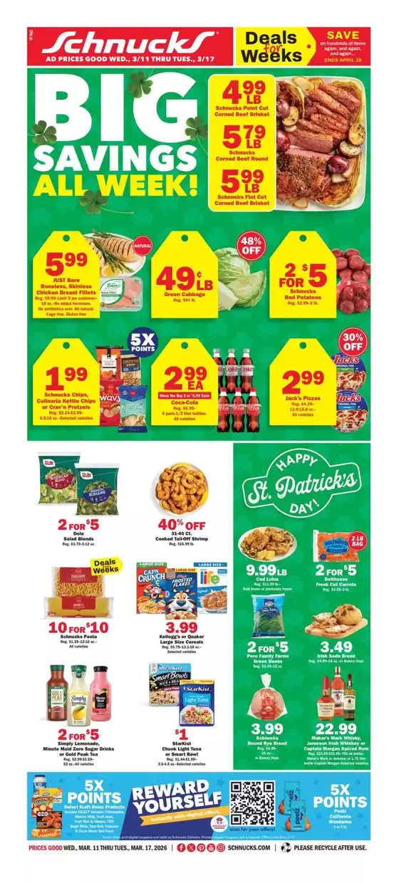 Schnucks catalogue in Bradenton FL | New offers to discover | 2026-03-11T00:00:00.000Z - 2026-03-17T00:00:00.000Z