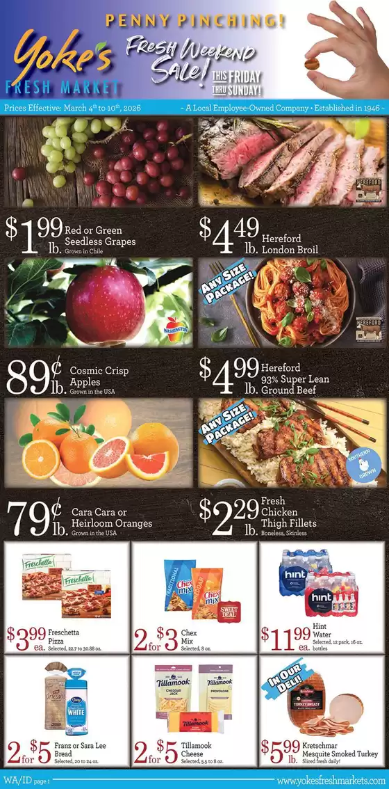 Yoke's Fresh Market catalogue in Bradenton FL | Yoke's Fresh Market Weekly Ad | 2026-03-04T00:00:00.000Z - 2026-03-10T00:00:00.000Z