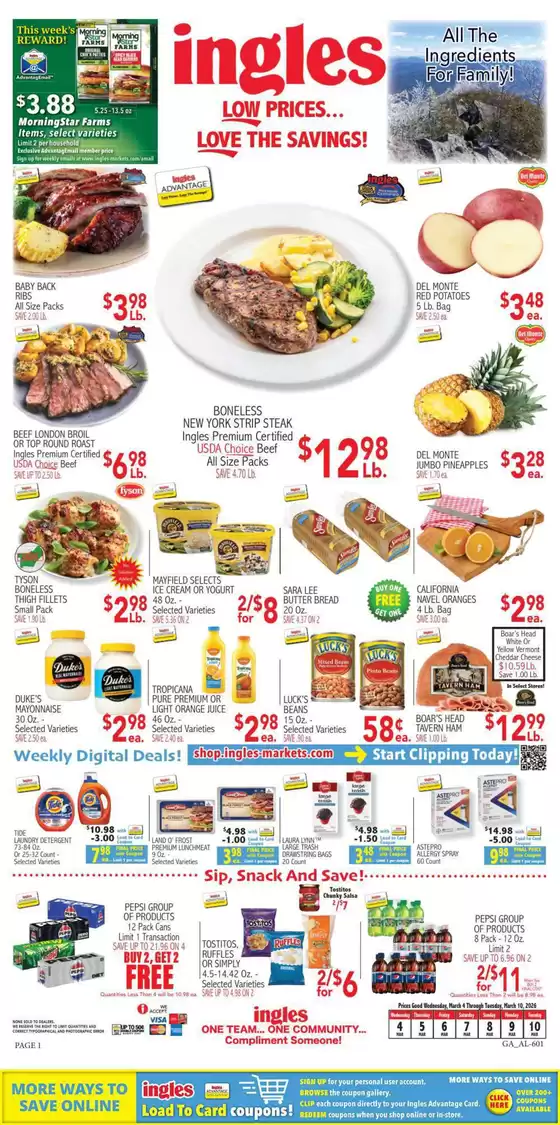 Ingles Markets catalogue in Hartford CT | Ingles Markets weekly ad | 2026-03-04T00:00:00.000Z - 2026-03-10T00:00:00.000Z