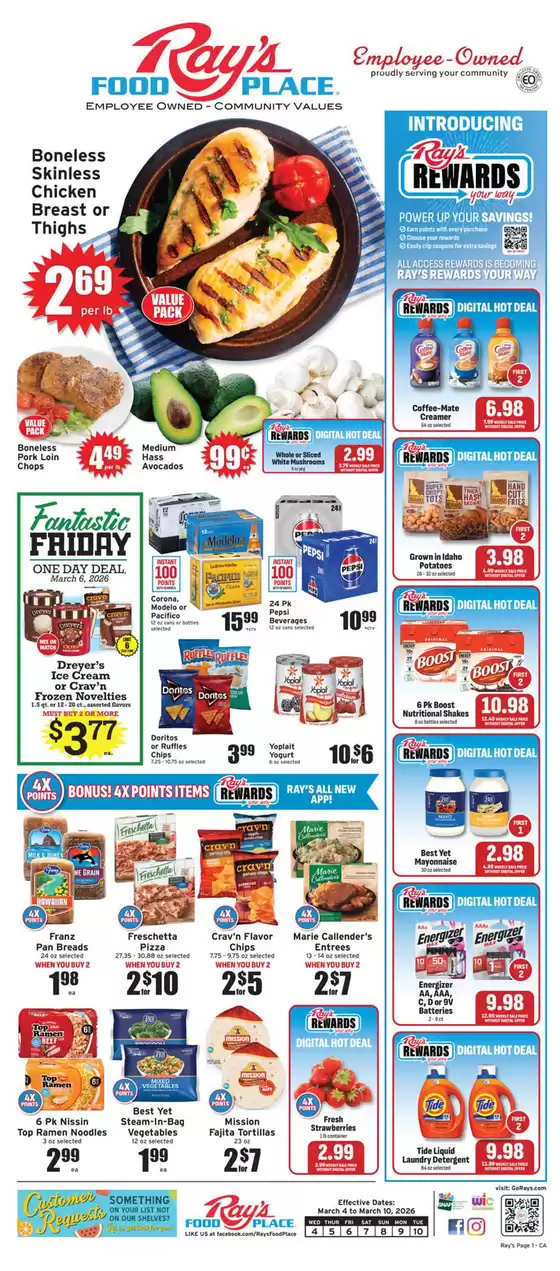 Ray's Food catalogue in Hartford CT | Rays Food weekly ad | 2026-03-04T00:00:00.000Z - 2026-03-10T00:00:00.000Z