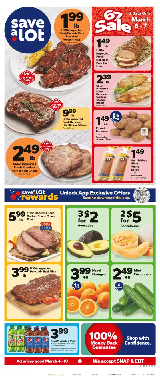 Save a Lot catalogue in Cumberland Gap TN | Our best offers for you | 2026-03-04T00:00:00.000Z - 2026-03-10T00:00:00.000Z