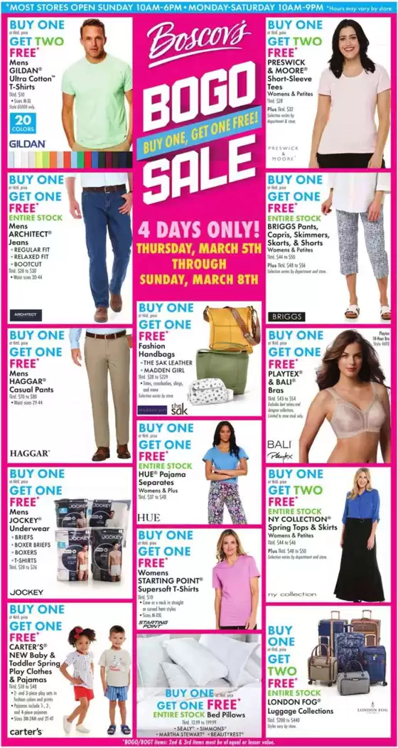 Boscov's catalogue in Oxnard CA | Current special promotions | 2026-03-05T00:00:00.000Z - 2026-03-11T00:00:00.000Z