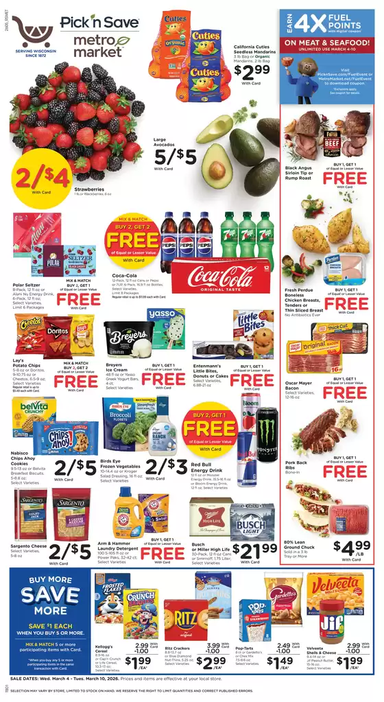 Pick'n Save catalogue in Westland MI | Discounts and promotions | 2026-03-04T00:00:00.000Z - 2026-03-10T00:00:00.000Z