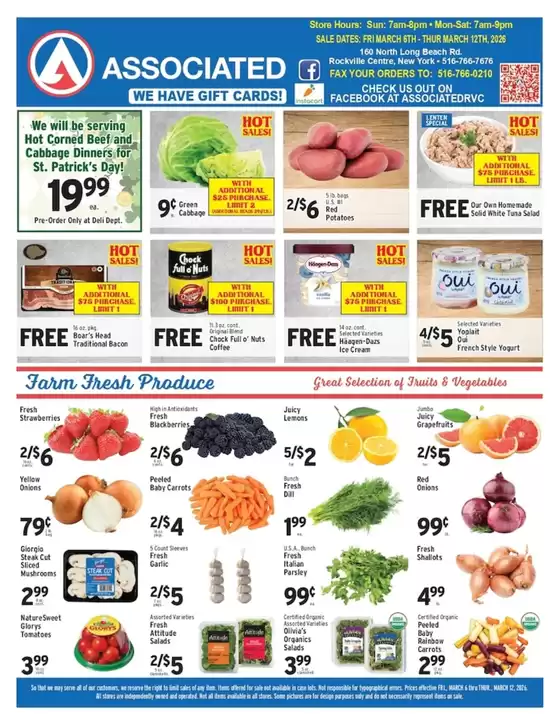 Associated catalogue in Terrell TX | Discounts and promotions | 2026-03-06T00:00:00.000Z - 2026-03-12T00:00:00.000Z